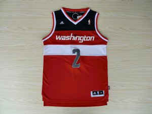 Maillot De Basket Washington Wizards John Wall 2 Tissus Sportif Fans Edition Rouge